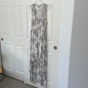 Guess high low flowy dress